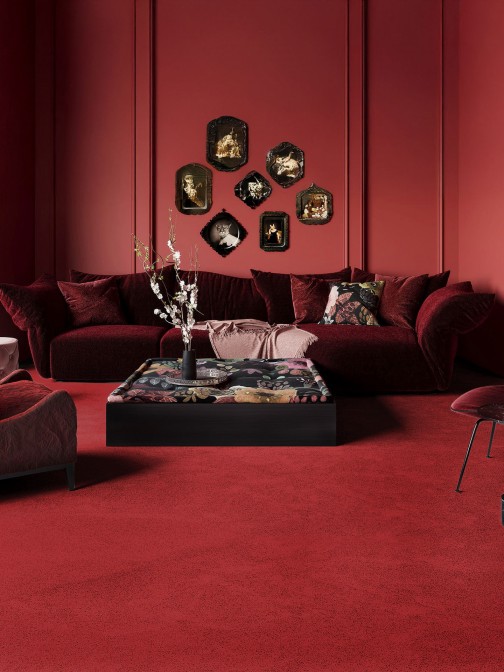 Custom Rug Limonta 019 Red