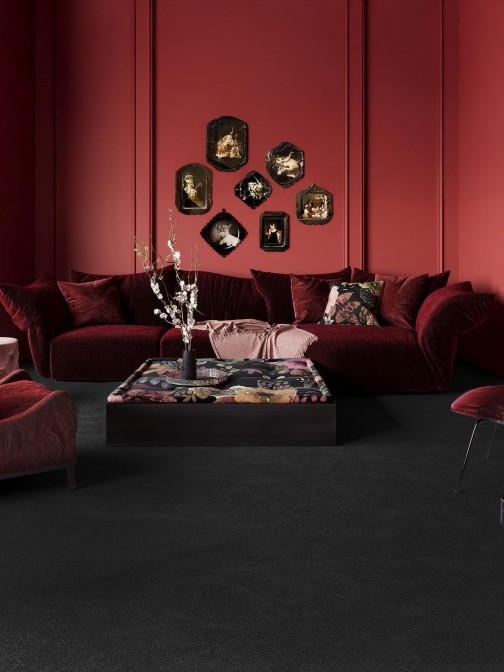 Custom Rug Limonta 099 Black