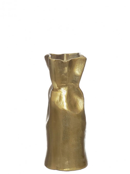 Aluminum Decorative Jar 878 Golden