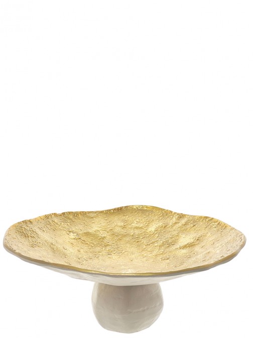 Frutero Decorativo en Aluminio 903 Dorado