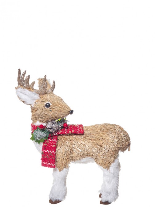 Decorative Christmas Reindeer 326 Beige