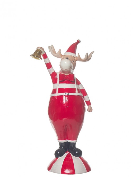 Reno Navideo Decorativo 507 Rojo