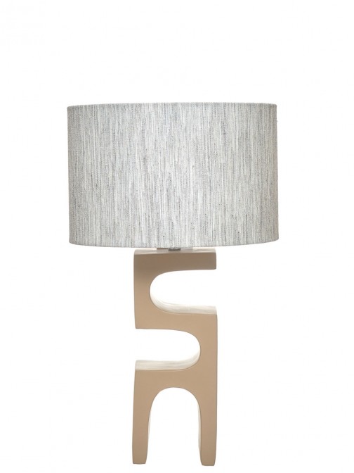 Ceramic Table Lamp 009 Beige
