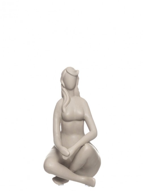 Decorative Ceramic Figure 900 Beige