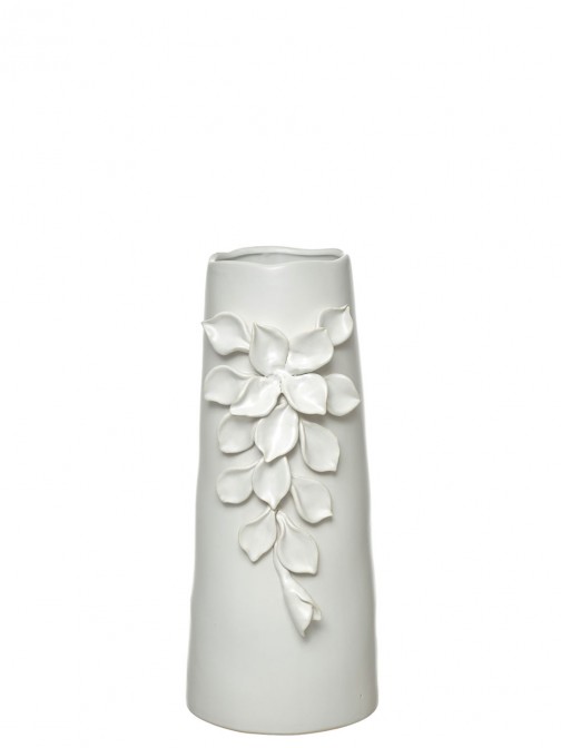 Ceramic Decorative Jar 278 White