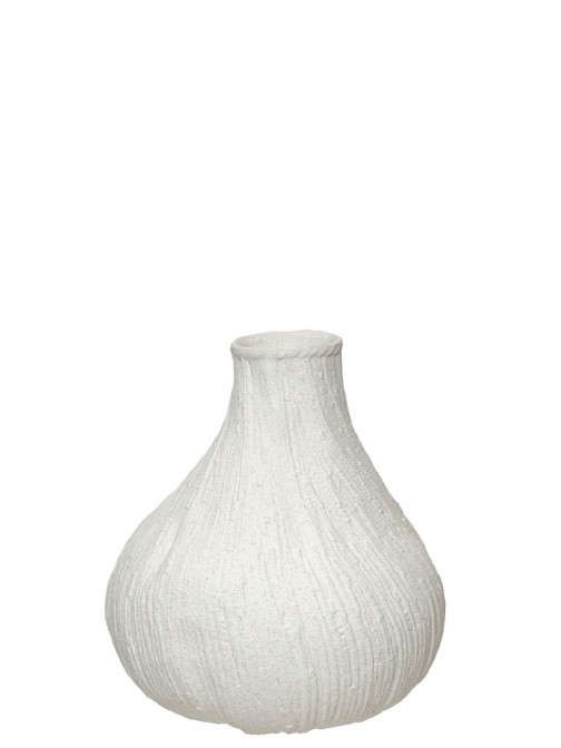 Ceramic Decorative Jar 215 White