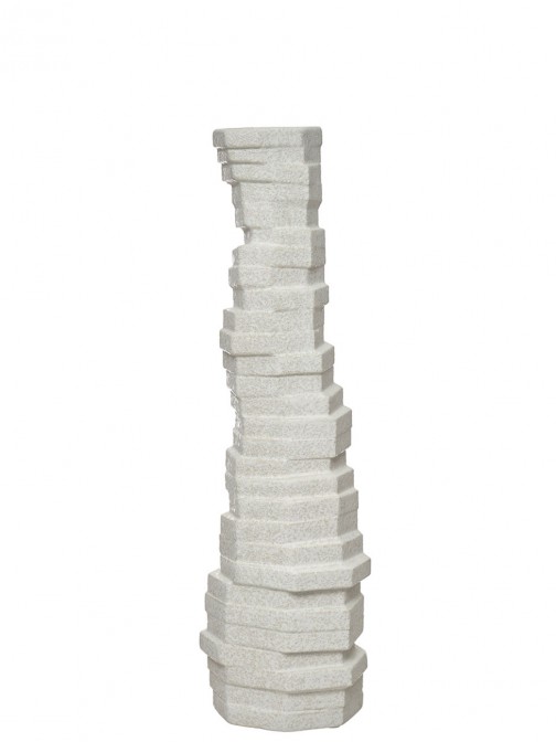 Ceramic Decorative Jar 304 White