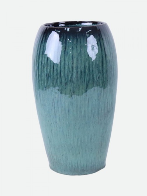 Essencia Light Blue Decorative Ceramic Vase 33.5 cm