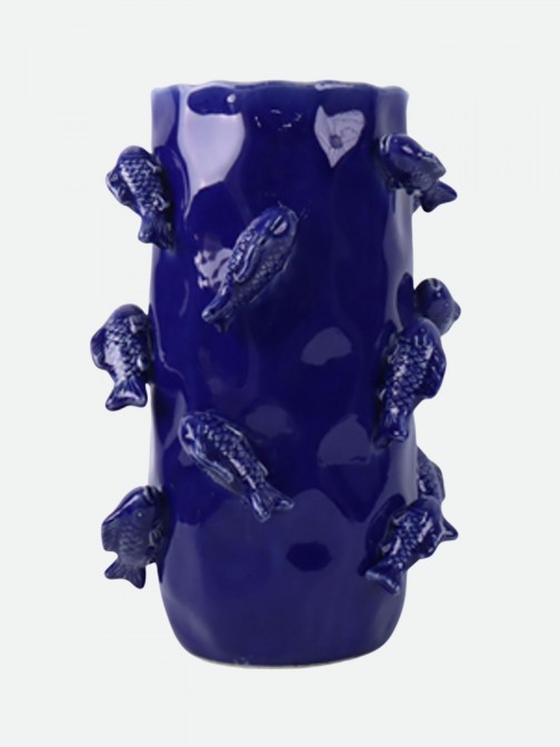 Fishes Decorative Ceramic Vase 38 cm