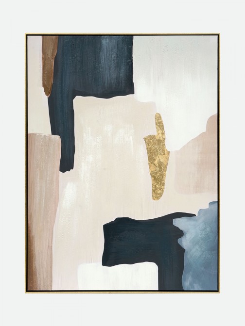 Quadro Decorativo Bluey Pintado � M�o 90x120cm