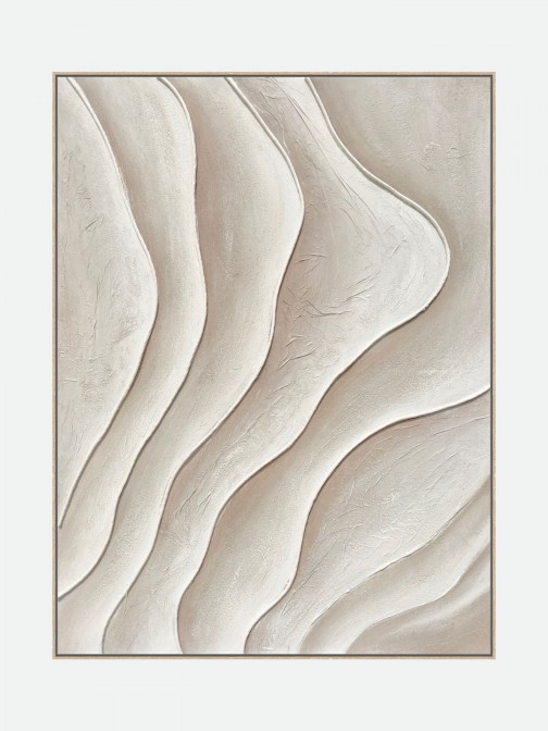 Quadro Decorativo Wave 20737 Pintado � M�o 90x120cm