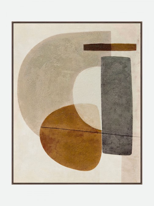 Quadro Decorativo Abstract Pintado � M�o 80x100cm