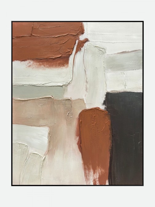 Quadro Decorativo Timeless 22985 Pintado � M�o 120x150cm