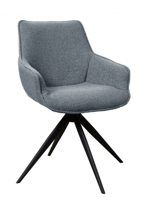 Swivel Dining Chair Dijon Light Gray