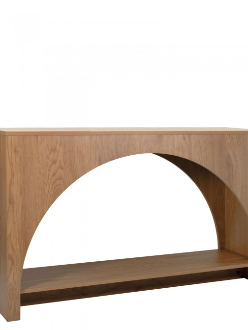 Wooden Console Sagitta Brown