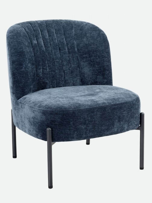 Cadeir�o Almelo em Tecido Azul
