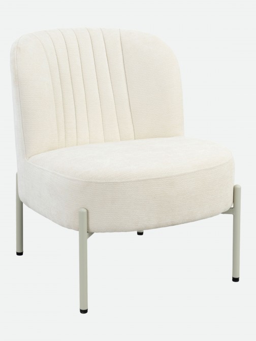 Cadeir�o Almelo em Tecido Creme