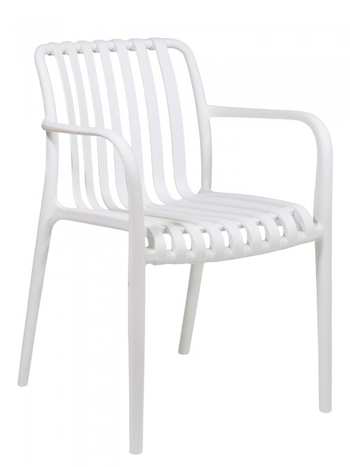 Indoor and Outdoor Chair Bandol White