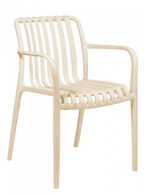 Indoor and Outdoor Chair Bandol Cream