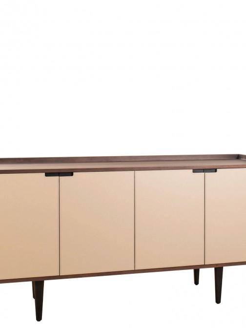 4-Door Wooden Sideboard Cygnus Beige