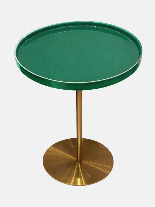 VUKA side table green ceramic �45cm