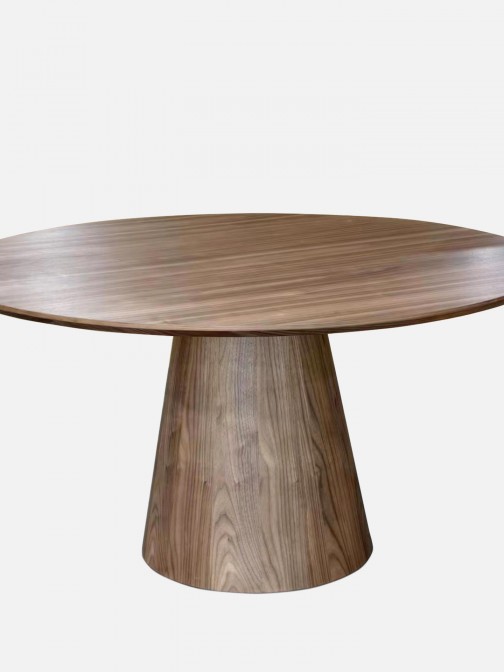 Walnut Round �120cm Dining Table Pictor