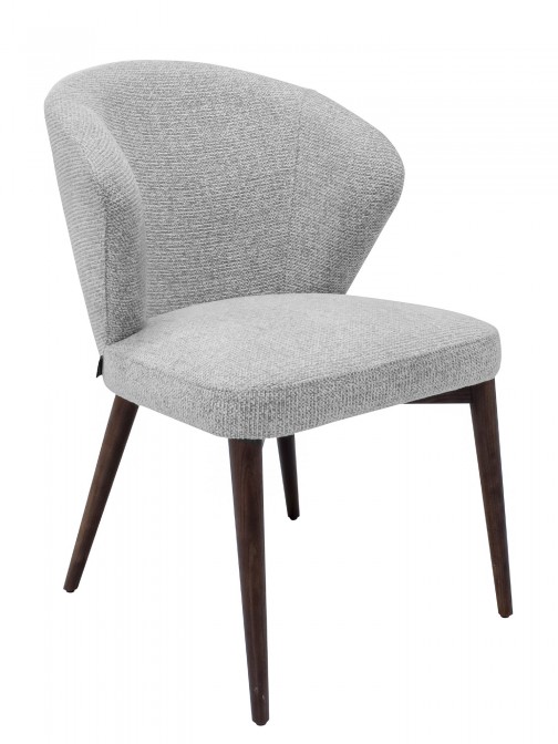 Silla de Comedor de Tejido Annecy Gris