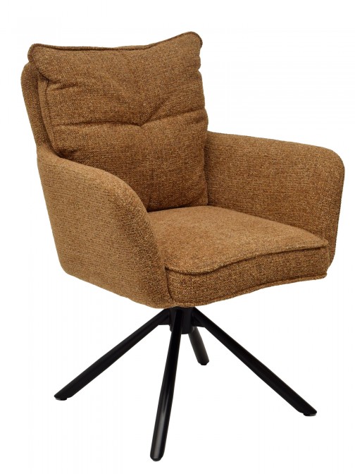 Silla de Comedor Giratria Antibes Naranja