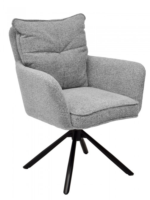 Silla de Comedor Giratria Antibes Gris