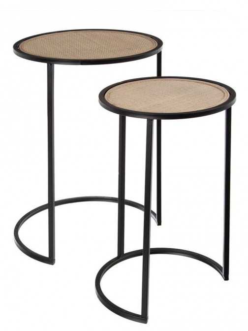 AUXILIARY METAL AND BAMBOO TABLES 027