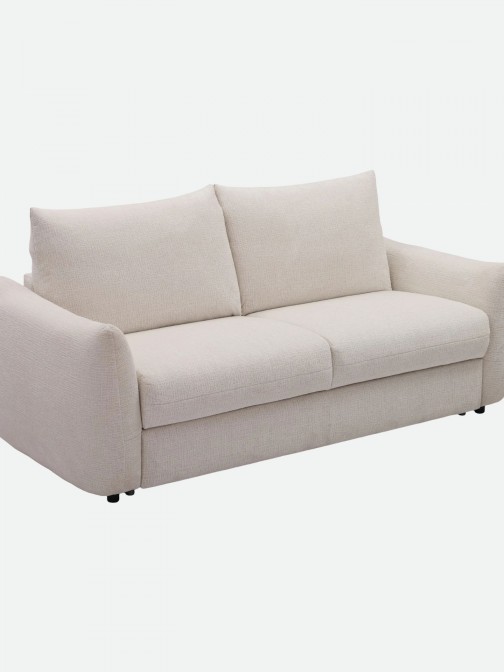 ORIA 3 seater sofa bed beige