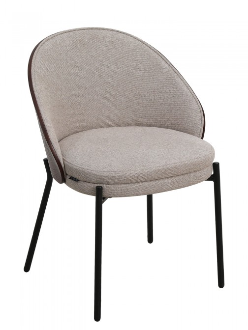 Silla de Comedor de Tejido Arles Gris Pardo