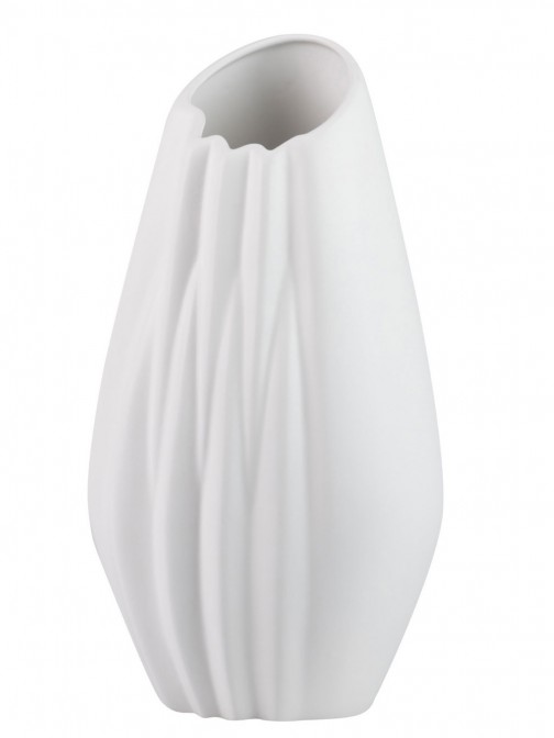 Ceramic Flower Pot 693 White Matte
