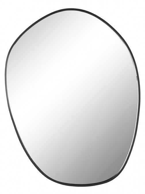 Vinyl Irregular Shaped Mirror 497 Black