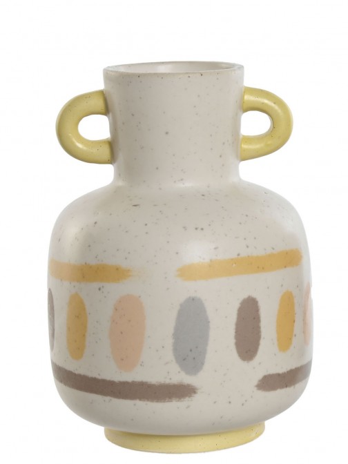 Jarra Decorativa de Dolomite 841 Amarelo