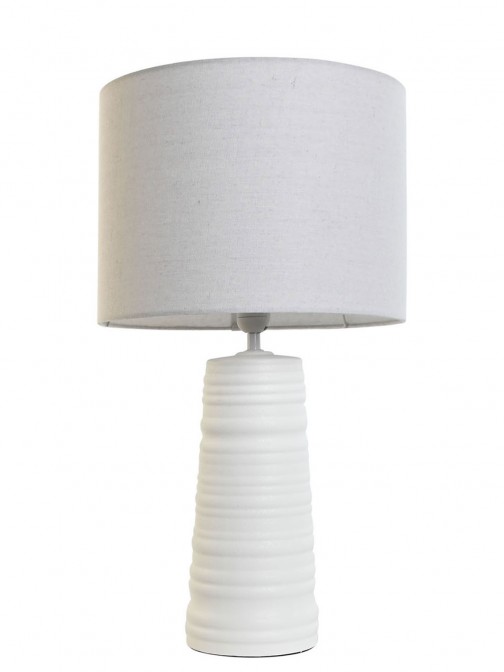 Candeeiro de Mesa de Cermica Grs 005 Branco