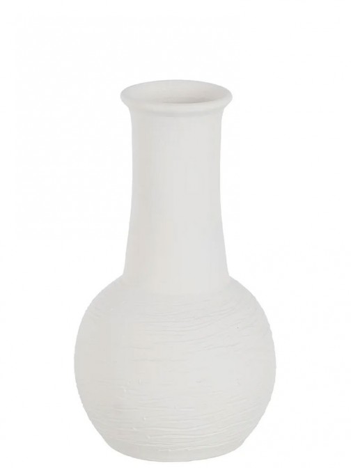 Ceramic Decorative Vase 933 White