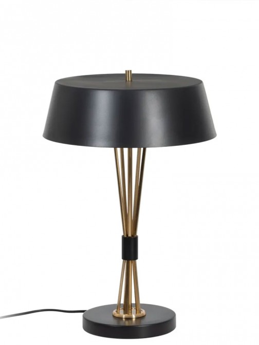 Iron Table Lamp 173 Black/Golden