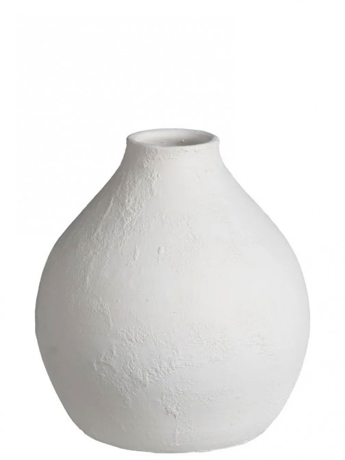 Vaso Decorativo de Cermica 309 Branco