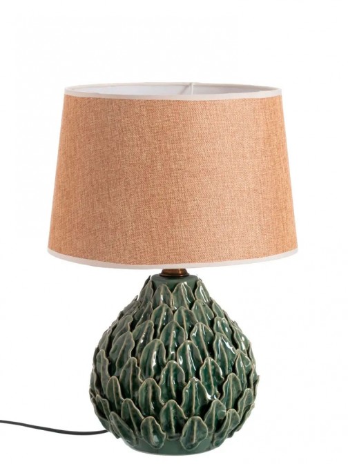 Candeeiro de Mesa de Cermica 830 Verde