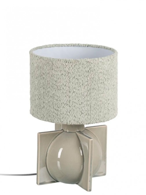Ceramic Table Lamp 138 Gray
