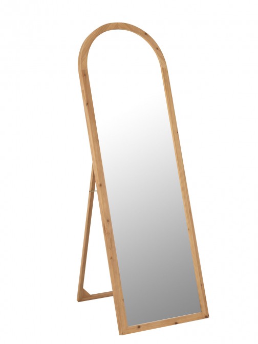 Espejo de Pie de Madera 759 Marrn