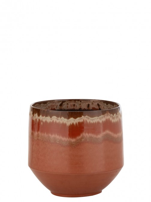 Floreira de Cermica Aline Terracota