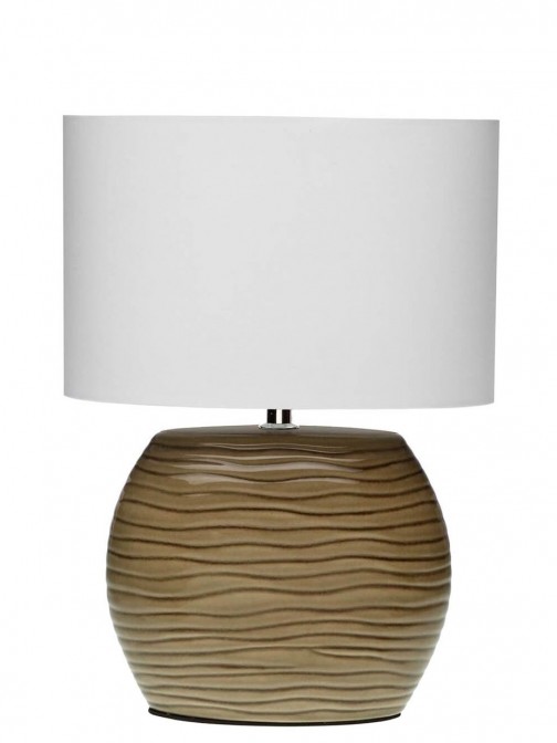 Ceramic Table Lamp 003 Brown