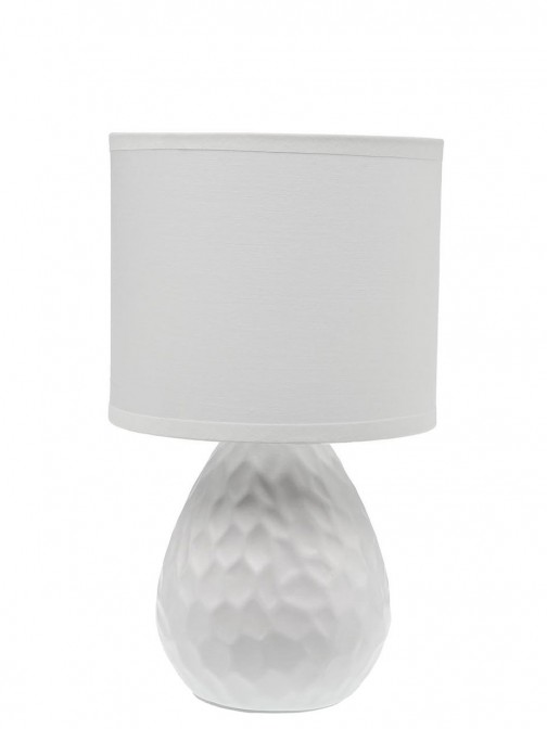Candeeiro de Mesa de Cermica 277 Branco