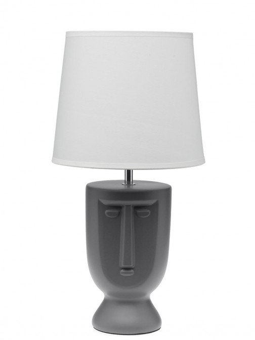 Ceramic Table Lamp 287 Gray