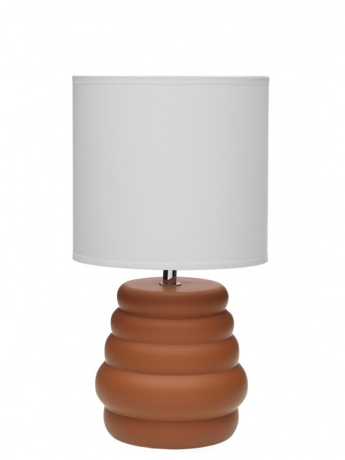 Ceramic Table Lamp 297 Terracotta