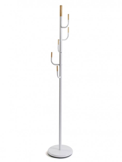 Wood and Metal Lina Hanger 570 White