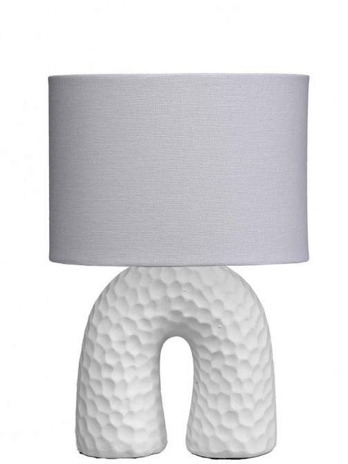 Ceramic Table Lamp 208 White