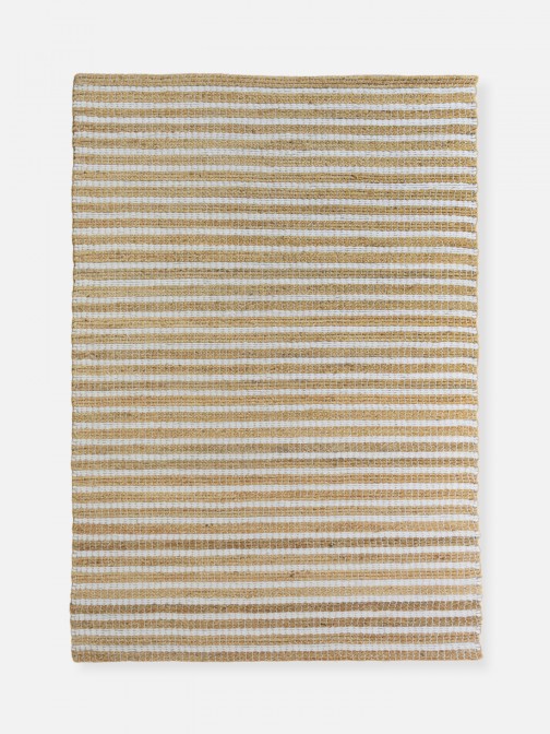 Area Rug Natural Jute in jute and wool natural color 241